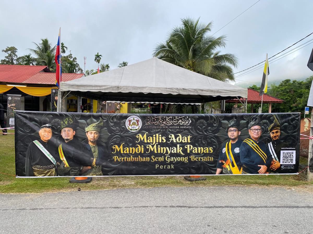 PSGB PERAK – Gelanggang 5 Hulubalang Warisan Panglima Hitam – Adat Mandi Minyak – 3 May 2025