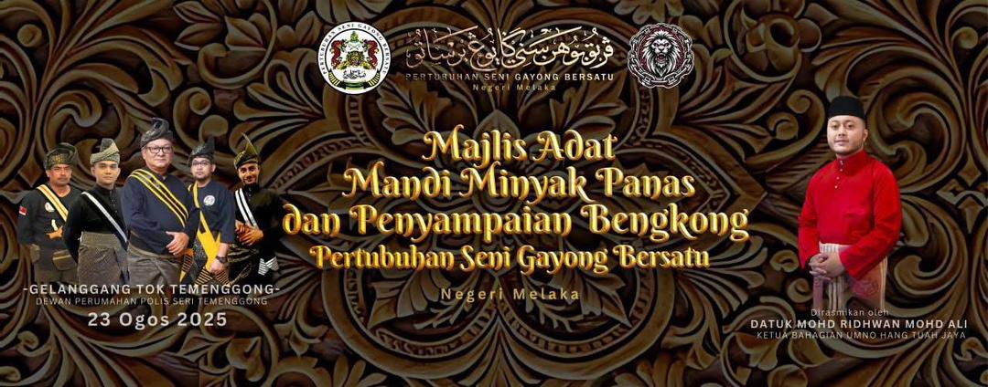 PSGB Melaka – Majlis Adat Istiadat Mandi Minyak Panas